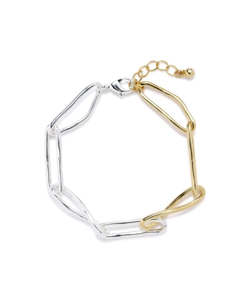 N.（N. Natural Beauty Basic）（エヌエヌナチュラルビューティーベーシック）の「ヘンケイチェーンブレスレット（ブレスレット・レディース・シルバー系その他・FREE）」の3枚目の写真