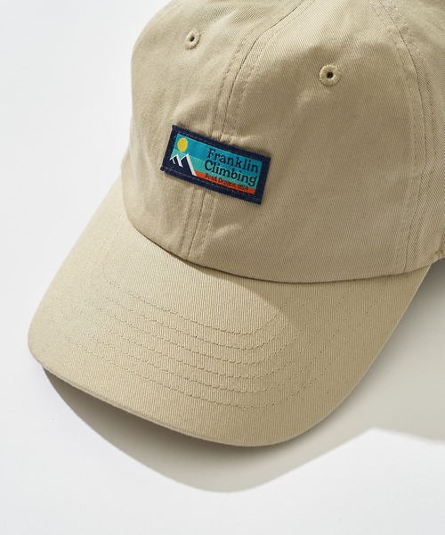 Franklin Climbing（フランクリンクライミング）の「【Franklin Climbing】ツイルロゴキャップ（キャップ・レディース・バイオレット/ベージュ/グリーン/ブラック・ONE SIZE）」の5枚目の写真