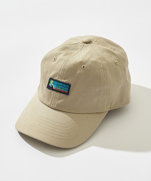 Franklin Climbing（フランクリンクライミング）の「【Franklin Climbing】ツイルロゴキャップ（キャップ・レディース・バイオレット/ベージュ/グリーン/ブラック・ONE SIZE）」の18枚目の写真