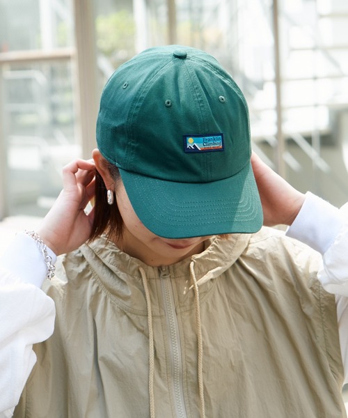 Franklin Climbing（フランクリンクライミング）の「【Franklin Climbing】ツイルロゴキャップ（キャップ・レディース・バイオレット/ベージュ/グリーン/ブラック・ONE SIZE）」の16枚目の写真