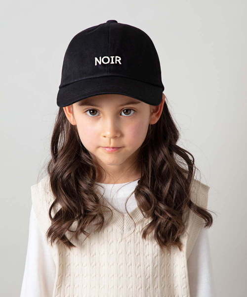 a.v.v（アーヴェヴェ）の「[KIDS]ロゴキャップ（キャップ・キッズ・アイボリー/ライトパープル/ブラック・ONESIZE）」の12枚目の写真