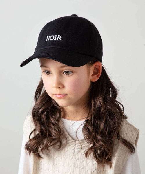 a.v.v（アーヴェヴェ）の「[KIDS]ロゴキャップ（キャップ・キッズ・アイボリー/ライトパープル/ブラック・ONESIZE）」の13枚目の写真