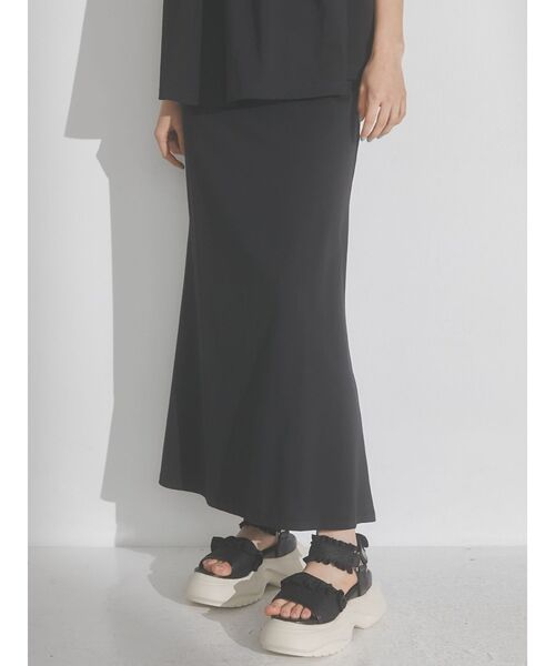 merry jenny(メリージェニー)の「flare cotton skirt(スカート・レディース・ブラック/オフホワイト/オレンジ・FREE)」の22枚目の写真