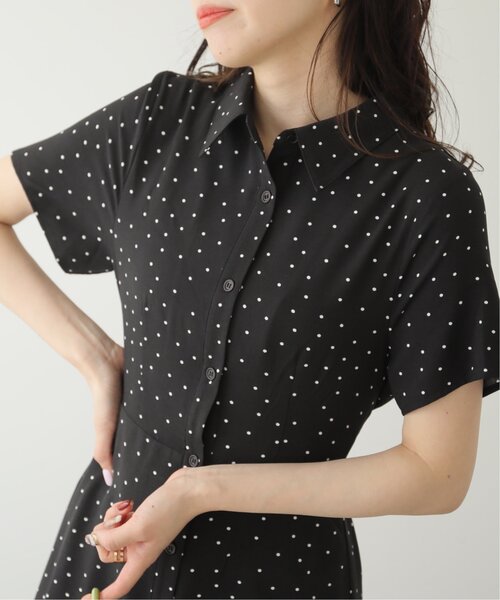 RAY CASSIN（レイカズン）の「フラワーアソートシャツワンピース（シャツワンピース・レディース・ブラック系/ブルー系/オフホワイト・FREE）」の21枚目の写真