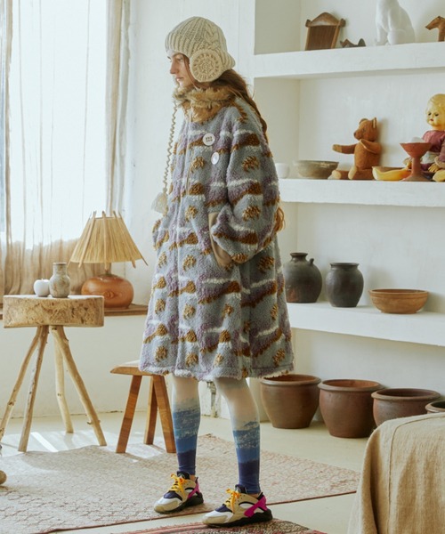 bedsidedrama ベッドサイドドラマ コート ブルゾン 中綿 綿 bedsidedrama ベッドサイドドラマ】Barn Antique Quilting