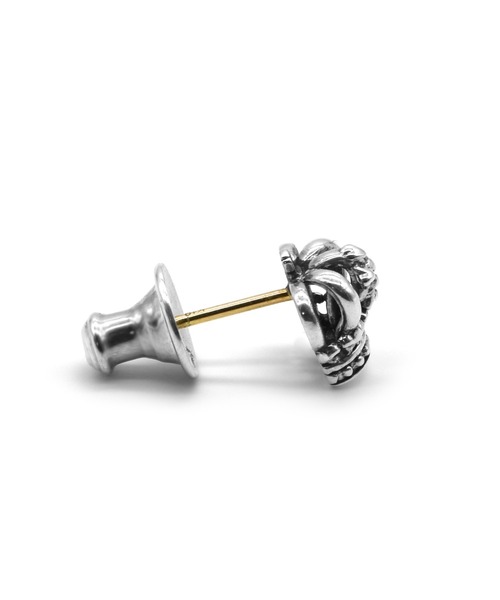 LION HEART(ライオンハート)の「LH HOWL クラウンスタッズピアス/シルバー925(ピアス(片耳用)・メンズ・シルバー・ONE SIZE)」の5枚目の写真