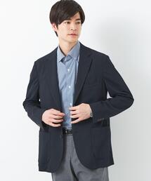 green label relaxing | ポリエステル ジャージ カノコ 2B ジャケット -ウォッシャブル・ストレッチ・防シワ・吸水速乾-(テーラードジャケット)