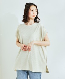 カットオーバーレースビッグTシャツ