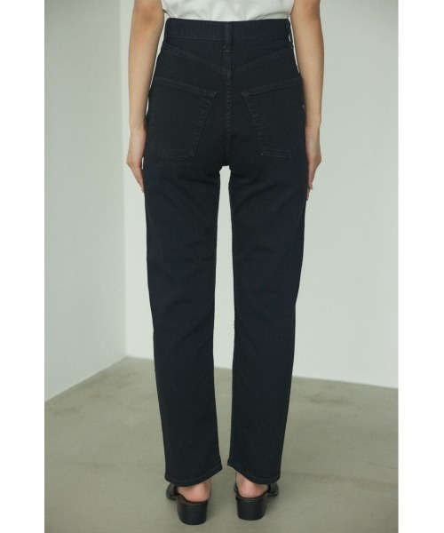 BLACK BY MOUSSY(ブラックバイマウジー)の「DRIP bd black denim(ドリップブレンドブラックデニム)(デニムパンツ・レディース・ブラック・26inch/23inch/24inch/25inch)」の6枚目の写真
