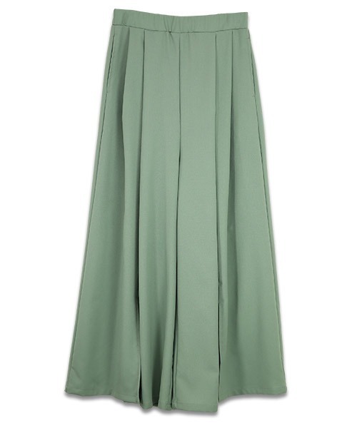 and it_(アンドイット)の「リネンライクスリット入りスカーチョ(その他パンツ・レディース・ライトグリーン/ブラック/キャメル/ベージュ・M/L)」の17枚目の写真