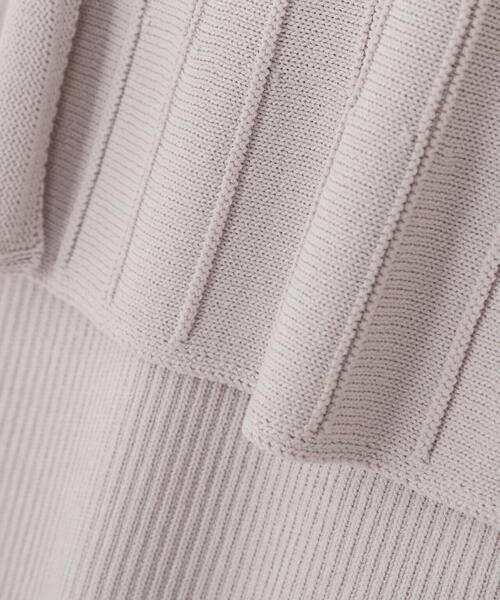 PROPORTION BODY DRESSING（プロポーションボディドレッシング）の「オープンショルダーマーメイドニットワンピース / 1213240500（ワンピース・レディース・ピンク/グレー/ブラック・SMALL/MEDIUM）」の15枚目の写真