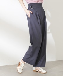 N.(N. Natural Beauty Basic) | 【S Size Line】◆サイドバックルハイウエストパンツ(スラックス)