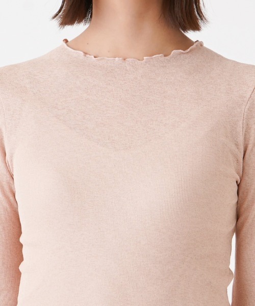 Brahmin(ブラーミン)の「【BRAHMIN】メローフリルカットソー(Tシャツ/カットソー・レディース・グリーン/ブラック/LT.PINK・2)」の19枚目の写真