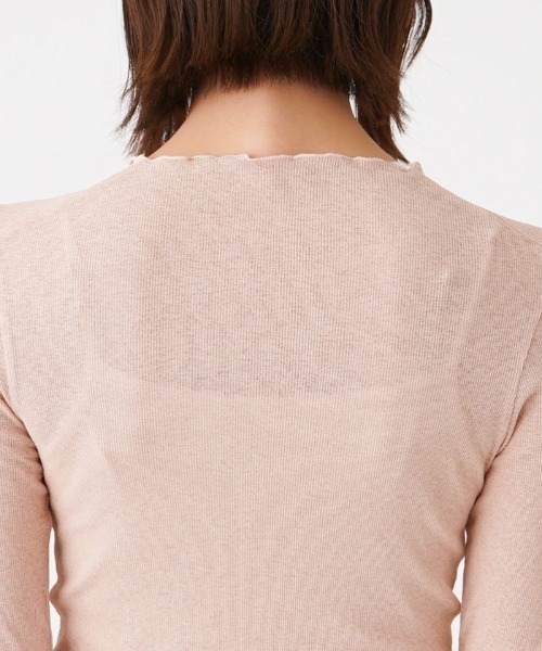 Brahmin(ブラーミン)の「【BRAHMIN】メローフリルカットソー(Tシャツ/カットソー・レディース・グリーン/ブラック/LT.PINK・2)」の11枚目の写真