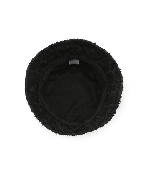 VIS（ビス）の「【抗菌防臭】オールシーズン使えるジャガードバケットハット（ハット・レディース・ブラック/オフホワイト・FREE）」の11枚目の写真