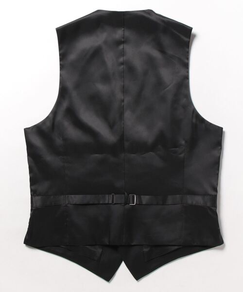 CROWDED CLOSET（クラウデッドクローゼット）の「NARROW ブラックベスト/別売りスーツあり（スーツベスト・メンズ・ブラック・03/02/01）」の13枚目の写真