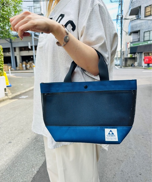 GERRY(ジェリー)の「GERRY / 2層式保冷トート / R1708(エコバッグ/サブバッグ・レディース・グレー/ブラック/ネイビー・ONESIZE)」の8枚目の写真