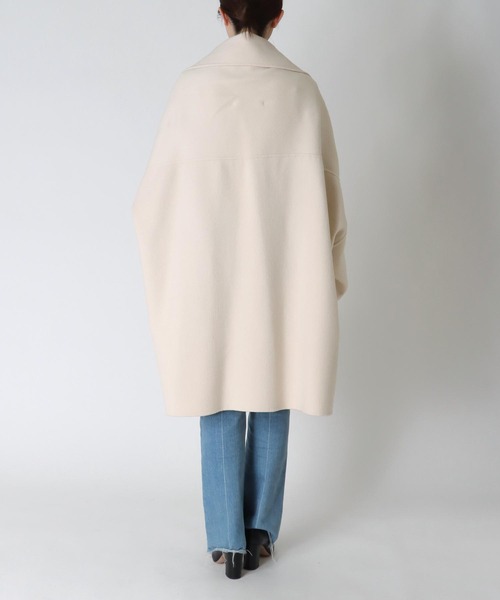 Rawtus（ロータス）の「RAWTUS / DOUBLE FACED WOOL OVERSIZED SHAWL