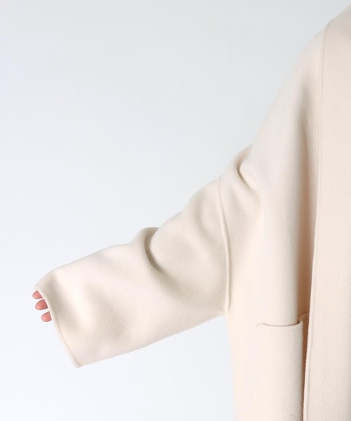 Rawtus（ロータス）の「RAWTUS / DOUBLE FACED WOOL OVERSIZED SHAWL