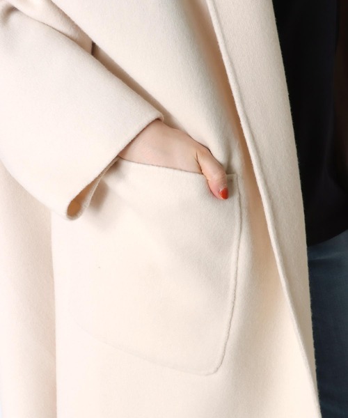 Rawtus（ロータス）の「RAWTUS / DOUBLE FACED WOOL OVERSIZED SHAWL