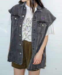 ANNA SUI NYC | 【ANNA SUI NYC/ アナスイエヌワイシー】デニムベスト(デニムジャケット)