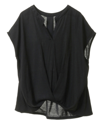 ツイストハイブリットブラウス(取り扱い店舗限定)