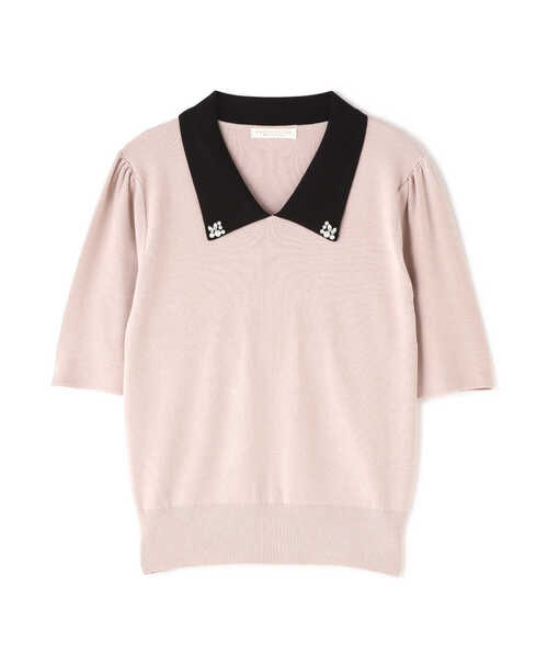 PROPORTION BODY DRESSING（プロポーションボディドレッシング）の「ビジューカラーニット / 1213270800（ニット/セーター・レディース・ホワイト系その他/ブラック/ベージュ・SMALL/MEDIUM）」の13枚目の写真