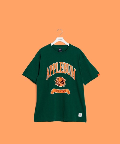 APPLEBUM(アップルバム)の「Collage Logo T-shirt(Tシャツ/カットソー・メンズ・グリーン/ブラウン/ブラック/ホワイト/アッシュグレー/ライトブルー・SMALL/MEDIUM/LARGE/X-LARGE/XX-LARGE)」の5枚目の写真