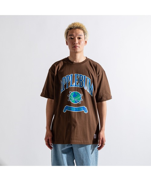 APPLEBUM(アップルバム)の「Collage Logo T-shirt(Tシャツ/カットソー・メンズ・グリーン/ブラウン/ブラック/ホワイト/アッシュグレー/ライトブルー・SMALL/MEDIUM/LARGE/X-LARGE/XX-LARGE)」の15枚目の写真