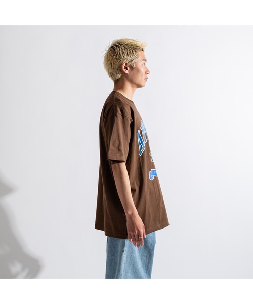 APPLEBUM(アップルバム)の「Collage Logo T-shirt(Tシャツ/カットソー・メンズ・グリーン/ブラウン/ブラック/ホワイト/アッシュグレー/ライトブルー・SMALL/MEDIUM/LARGE/X-LARGE/XX-LARGE)」の16枚目の写真