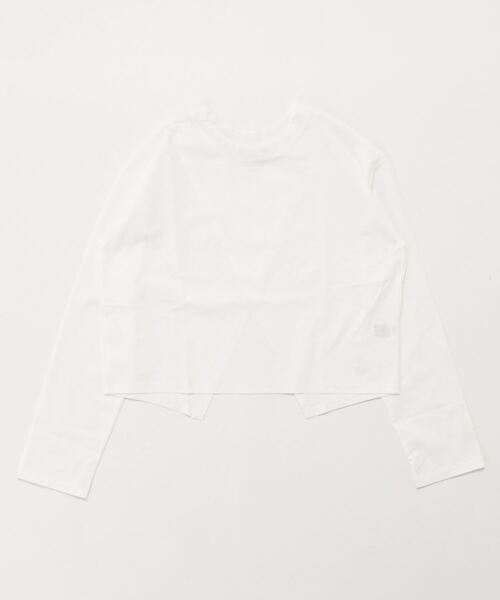 Ocean Pacific（オーシャンパシフィック）の「【ムラサキスポーツ別注】OP/オーピー  ルーズシルエット/無地ロンT/ロングスリーブTEE/長袖ラッシュガード  523459（ラッシュガード・レディース・ホワイト/ベージュ/ブラック・L/M）」の6枚目の写真