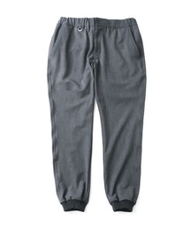 MONALUCE SLIM FIT RIBBED PANTS