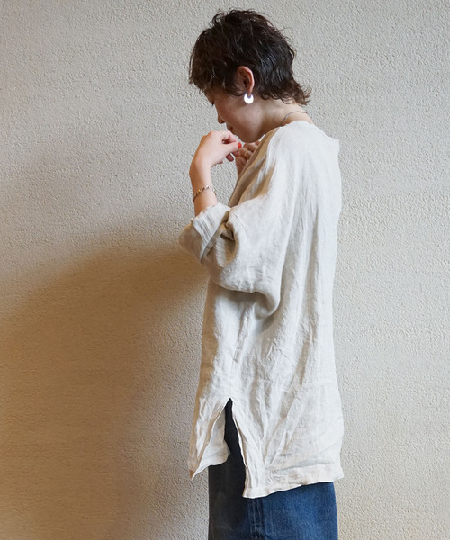 #ジャーナルスタンダードラックス エアーシャツ 楽天市場】エアリネンボートネックブラウス journal standard