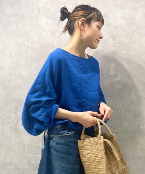 journal standard luxe エアリネン Plain-ブラウス JOURNAL STANDARD