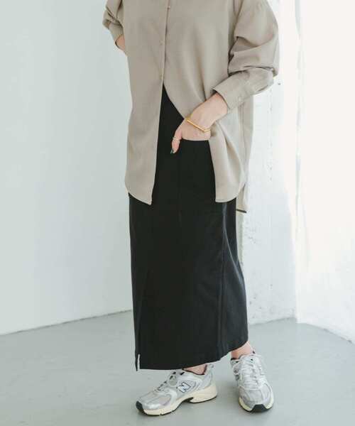 ITEMS URBANRESEARCH(アイテムズ アーバンリサーチ)の「ストレッチタイトスカート(スカート・レディース・ブラック/カーキ/ホワイト系その他・FREE)」の15枚目の写真