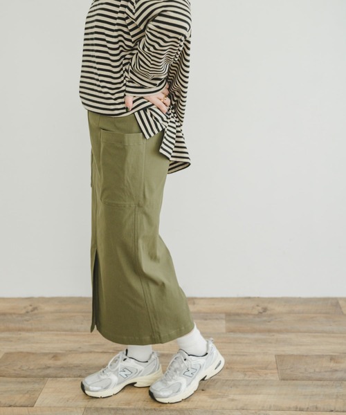 ITEMS URBANRESEARCH(アイテムズ アーバンリサーチ)の「ストレッチタイトスカート(スカート・レディース・ブラック/カーキ/ホワイト系その他・FREE)」の19枚目の写真