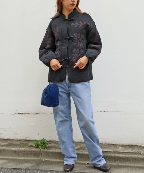 JAMIRAY（ジャミレイ）の「JAMIRAY/ジャミレイ VELVET DRAWSTRING PUFFER BAG（ショルダーバッグ