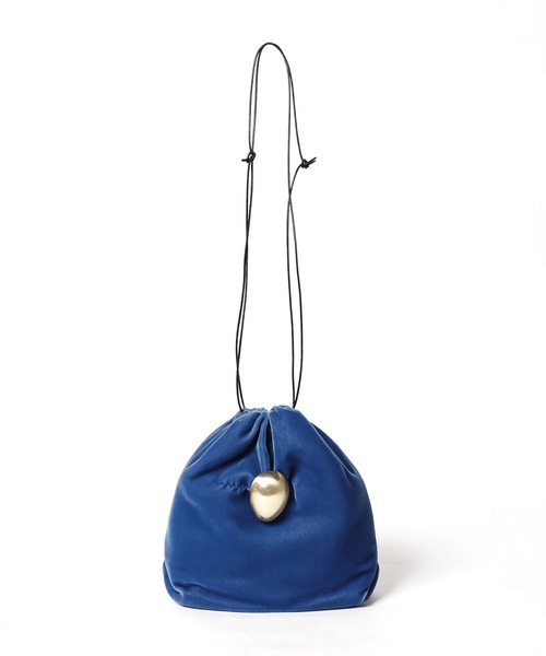 JAMIRAY（ジャミレイ）の「JAMIRAY/ジャミレイ VELVET DRAWSTRING PUFFER BAG（ショルダーバッグ