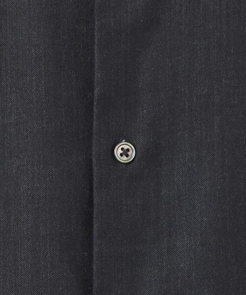 green label relaxing(グリーンレーベルリラクシング)の「TW ツイル シャツハオリ -ウォッシャブル・ストレッチ-(シャツ/ブラウス・メンズ・ネイビー/ベージュ・S/M/XL/L)」の13枚目の写真