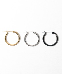 【Pledge（プレッジ）】フープ ピアス 3 Color SET