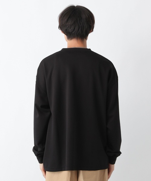 RAGEBLUE（レイジブルー）の「プチ刺繍/オーバーサイズポンチロンT（Tシャツ/カットソー・メンズ・ホワイト/ブラック/グレー/レッド・MEDIUM/LARGE）」の5枚目の写真