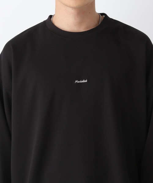 RAGEBLUE（レイジブルー）の「プチ刺繍/オーバーサイズポンチロンT（Tシャツ/カットソー・メンズ・ホワイト/ブラック/グレー/レッド・MEDIUM/LARGE）」の6枚目の写真