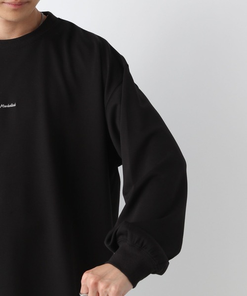 RAGEBLUE（レイジブルー）の「プチ刺繍/オーバーサイズポンチロンT（Tシャツ/カットソー・メンズ・ホワイト/ブラック/グレー/レッド・MEDIUM/LARGE）」の7枚目の写真