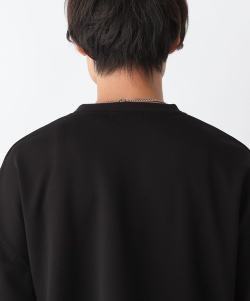 RAGEBLUE（レイジブルー）の「プチ刺繍/オーバーサイズポンチロンT（Tシャツ/カットソー・メンズ・ホワイト/ブラック/グレー/レッド・MEDIUM/LARGE）」の9枚目の写真