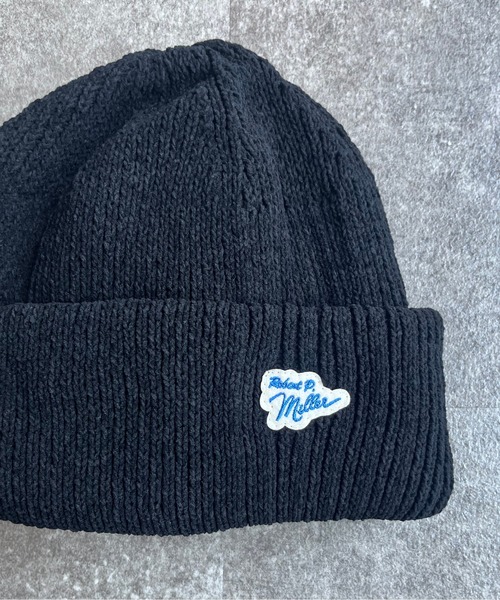 MILLER（ミラー）の「モールニット帽（ニットキャップ/ビーニー・レディース・アイボリー/チャコールグレー/オレンジ/ブラック・FREE）」の8枚目の写真