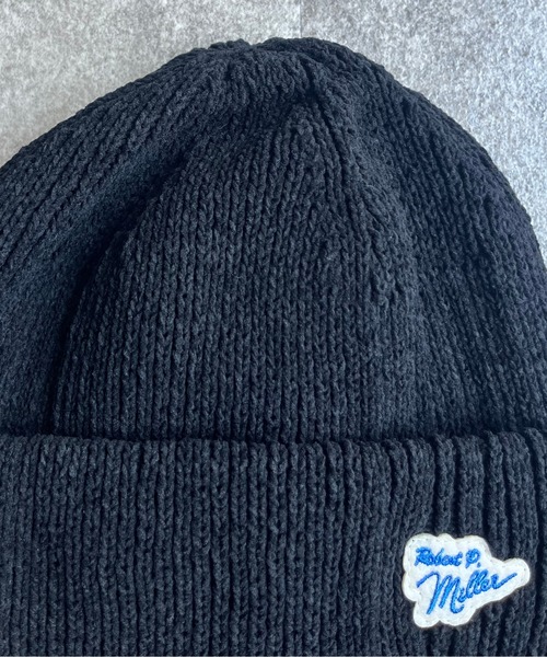 MILLER（ミラー）の「モールニット帽（ニットキャップ/ビーニー・レディース・アイボリー/チャコールグレー/オレンジ/ブラック・FREE）」の9枚目の写真