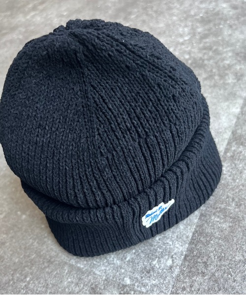 MILLER（ミラー）の「モールニット帽（ニットキャップ/ビーニー・レディース・アイボリー/チャコールグレー/オレンジ/ブラック・FREE）」の10枚目の写真