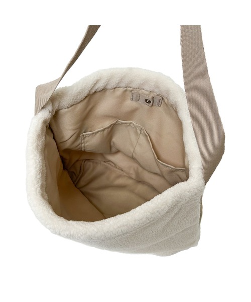 Champion(チャンピオン)の「Champion/チャンピオン モッフ トートバッグ 13L No.63735(トートバッグ・レディース・グレー/ブラウン/オフホワイト・FREE)」の5枚目の写真