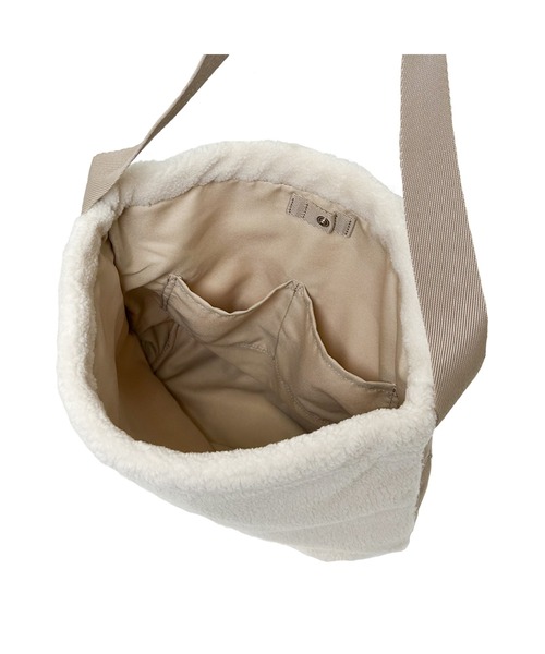Champion(チャンピオン)の「Champion/チャンピオン モッフ トートバッグ 13L No.63735(トートバッグ・レディース・グレー/ブラウン/オフホワイト・FREE)」の6枚目の写真