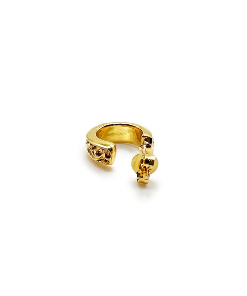 THEATER(シアター)の「THEATER シアター カレイキニデザインハーフフープピアス”GOLD”(ピアス(両耳用)・レディース・ゴールド・FREE)」の5枚目の写真